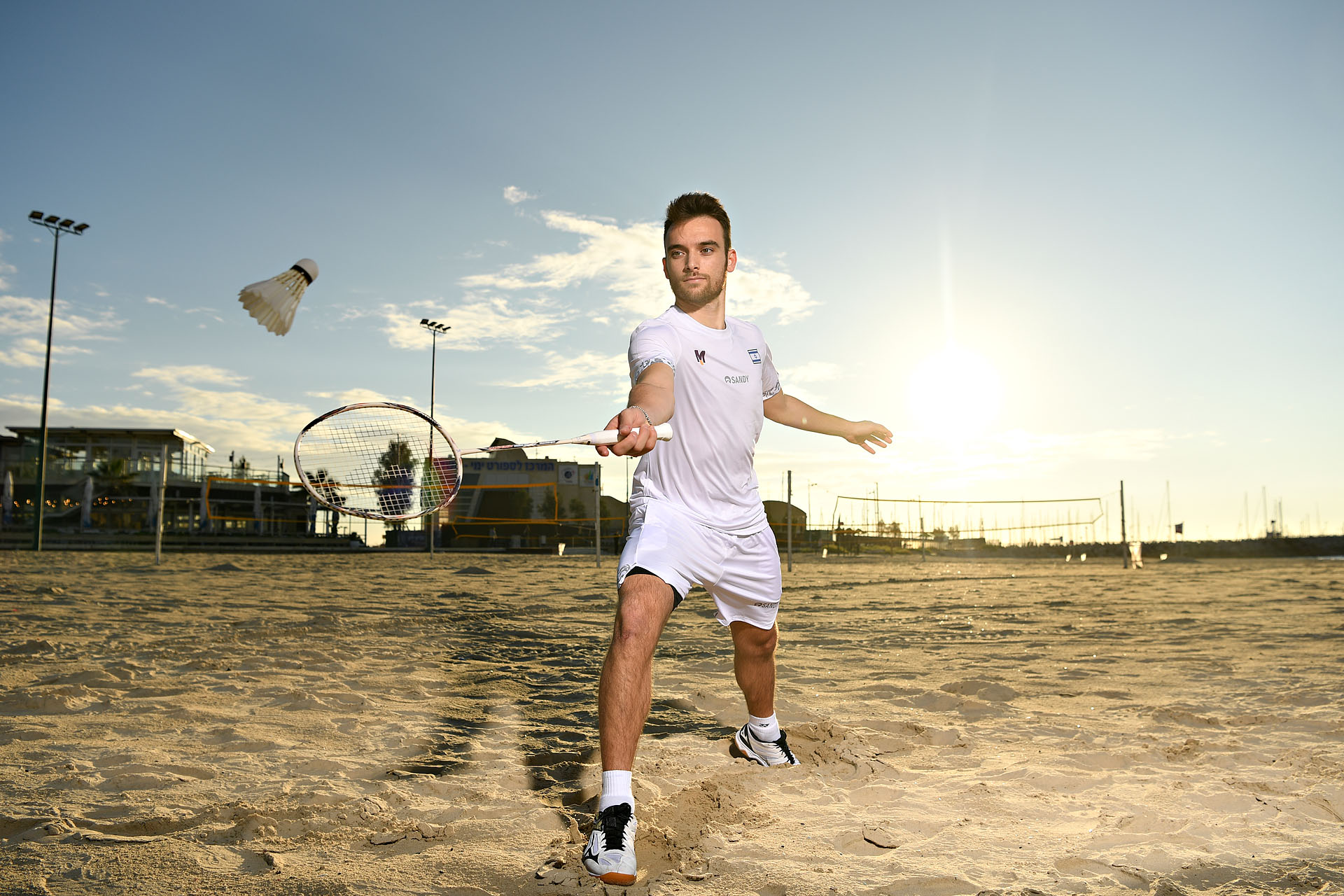 צילומי תדמית לשחקן בדמינטון צילומי תדמית לשחקן בדמינטון